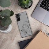 Samsung Case Fighting Lion Black