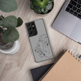 Samsung Case Fighting Lion Black