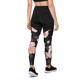 Sports Leggings Roses