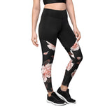 Sports Leggings Roses