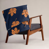 Throw Blanket Fall Leaves