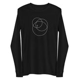 Unisex Long Sleeve Tee Trinity White Logo