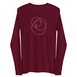 Unisex Long Sleeve Tee Trinity White Logo