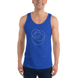Unisex Tank Top Trinity White Logo