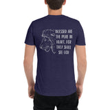 Short sleeve t-shirt Blessed are the Pure in Heart