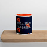 Mug with Color Inside Jesus is calling