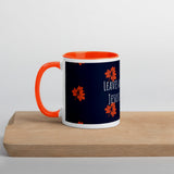 Mug with Color Inside Jesus is calling