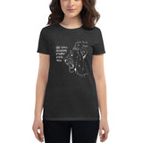 Women's short sleeve t-shirt Fight for you
