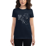 Women's short sleeve t-shirt Fight for you