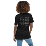 Women's Relaxed T-Shirt Blessed are the Poor in Spirit