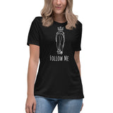 Women's Relaxed T-Shirt Follow Me Lion
