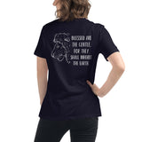Women's Relaxed T-Shirt Blessed are the Gentle