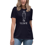 Women's Relaxed T-Shirt Follow Me Lion